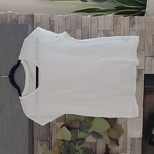 Plain White Fitted Tee
